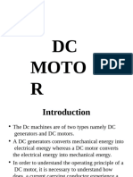 DC MOTORS