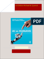 AI vs Humans 1st Edition Michael W. Eysenck all chapter instant download