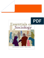 Full Download of Essentials of Sociology 9th Edition Brinkerhoff Test Bank in PDF DOCX Format