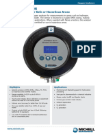 Michell Instruments XTP601 Datasheet