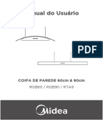 Coifa de parede Midea