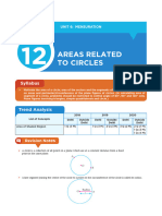 12. Areas Related to Circles