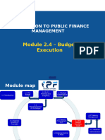 Module 2.4 - Budget Execution