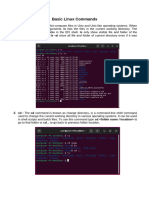 Basic Linux Commands