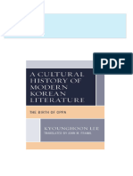 Buy ebook A Cultural History of Modern Korean Literature 1st Edition Kyounghoon Lee cheap price