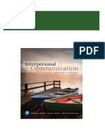 Test Bank for Interpersonal Communication: Relating to Others 9th Edition Steven A. Beebe, Susan J. Beebe, Mark V. Redmond PDF Download Full Book with All Chapters