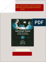 Laparoscopic Surgery Principles and Procedures Second Edition Revised and Expanded Daniel B. Jones 2024 Scribd Download