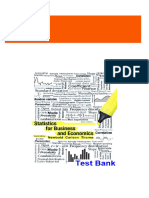 PDF Statistics for Business and Economics 8th Edition Newbold Test Bank download