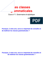 Les Classes Grammaticales(3)