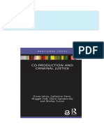 Get Co Production and Criminal Justice 1st Edition Diana Johns PDF ebook with Full Chapters Now