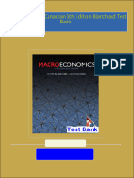 Full Download of Macroeconomics Canadian 5th Edition Blanchard Test Bank in PDF DOCX Format