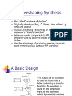 Wave Shaping Synthesis