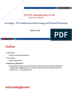 L10 Learning II Gradient Based Learning