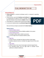 OS Virtual Memory