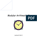 Modular Arithmetic I (Discrete Math)