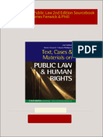 Download Complete Sourcebook on Public Law 2nd Edition Sourcebook Series Fenwick & Phill PDF for All Chapters