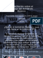 CAPACITACIÓN ANHÍDRIDO MALEICO FUNDIDO