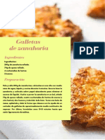 GALLETAS DE FRUTAS Y VERDURAS