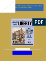 Full Download of Give Me Liberty An American History Volume 1 5th Edition Foner Test Bank in PDF DOCX Format