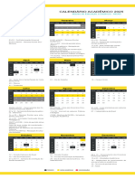 CALENDÁRIO ACADÊMICO 2025