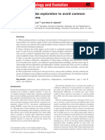 Methods Ecol Evol - 2010 - Zuur - A Protocol for Data Exploration to Avoid Common Statistical Problems