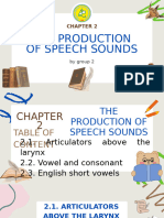 [Gr2] the Production of Speech Sounds