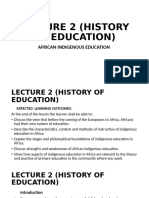 Lecture 2 (History of Education) (2)