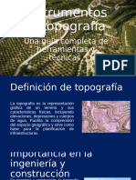 Instrumentos de Topografía