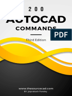 200 AUTOCAD Commands