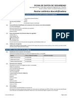 Ficha Seguridad RS1002 - ES - Resinas de Intercambio Ionico