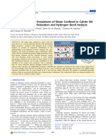 2017 Mutisya MD Simulations of Water Confined in Calcite Slit Pores an Nmr Spin Relaxation And