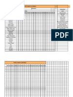 2nd  Floor Room Inspection List