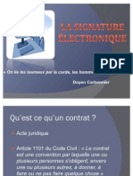 La Signature Électronique