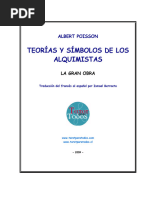 Teorias y Simbolos de Los Alquimistas Albert Poisson