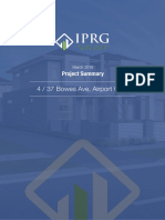 Project Summary - 4, 37 Bowes Ave, Airport West