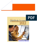 Full Download of Using Quickbooks Accountant 2012 for Accounting 11th Edition Glenn Owen Solutions Manual in PDF DOCX Format