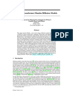 Dimba Transformer-Mamba Diffusion Models