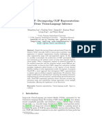 ClearCLIP Decomposing CLIP Representations for dense vision-language interference