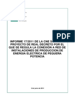 Informe de La CNE