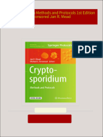 PDF Cryptosporidium Methods and Protocols 1st Edition Sponsored Jan R. Mead download