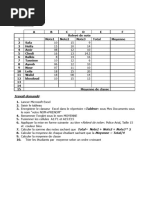 Activité Excel (1)