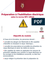 Préparation Habilitation Electrique Support