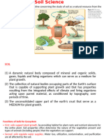 Branches of Soil Science