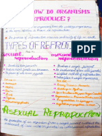 Science Reproductive Ch Handmade Notes