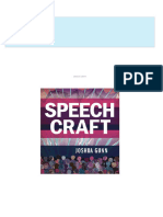 Download ebooks file Speech Craft 1st Edition Joshua Gunn all chapters