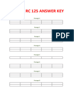 Answer key RC 125