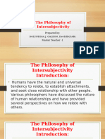 Revised the Philosophy of Intersubjectivity Copy