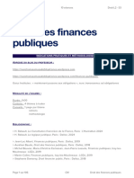 Droit Des Finances Publiques