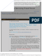 LAND MARK CASE - Florida Foreclosure Case Dismissed WITH Prejudice. Fraud As