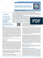 METHODS USED TO DETERMINE THE CURVATURE OF ROOT CANALS  A REVIEW